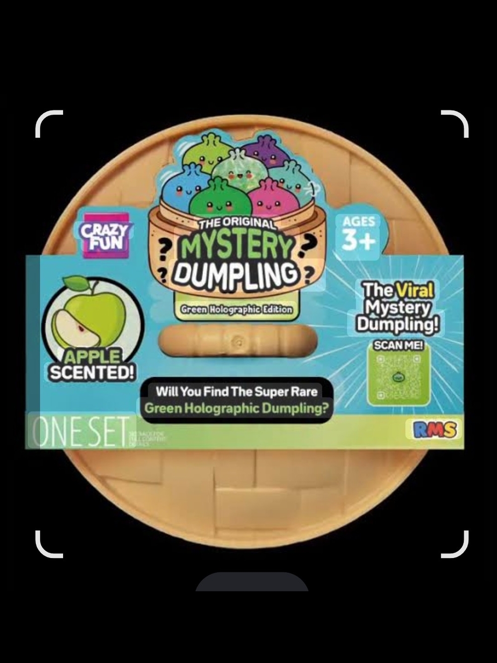 The Original Mystery Dumpling - Apple Scented Green Holographic Edition